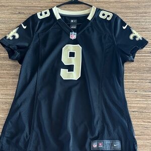 Nike Black Jersey with Gold Details
